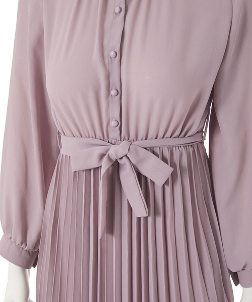 fifth（フィフス）の「ウエストリボンプリーツワンピース（ワンピース・レディース・グリーン/ピンク・M）」の12枚目の写真