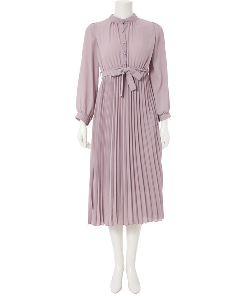 fifth（フィフス）の「ウエストリボンプリーツワンピース（ワンピース・レディース・グリーン/ピンク・M）」の10枚目の写真