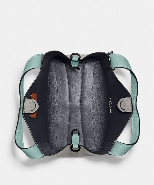 COACH（コーチ）の「【日本限定】ハドリー ホーボー 21 カラーブロック（ショルダーバッグ・レディース・グレー系その他・ﾌﾘ-）」の10枚目の写真