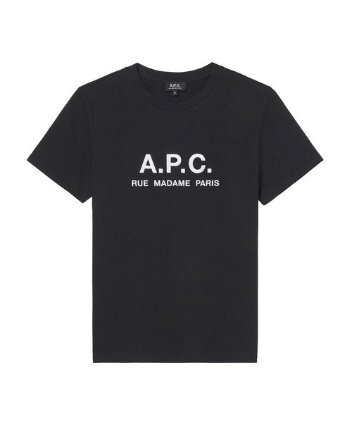 A.P.C.(アーペーセー)の「T-SHIRT RUE MADAME HOMME(Tシャツ/カットソー・メンズ・ホワイト/ブラック・M/L/S/XS/XL)」の2枚目の写真