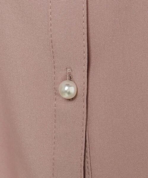 INGNI(イング)の「2WAY配色リボンブラウス(シャツ/ブラウス・レディース・ホワイト×ブラック/ブラック×ホワイト/ピンク系7・M)」の8枚目の写真