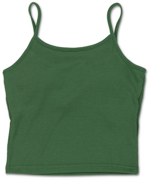 SPINNS(スピンズ)の「カップ付きリブキャミソール(キャミソール・レディース・オートミール/ネイビー/ブラック/グリーン・ONESIZE)」の11枚目の写真