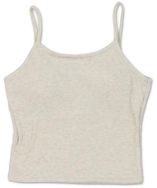 SPINNS(スピンズ)の「カップ付きリブキャミソール(キャミソール・レディース・オートミール/ネイビー/ブラック/グリーン・ONESIZE)」の12枚目の写真