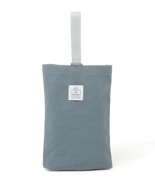 LAKOLE（ラコレ）の「【SCHOOL】シューズバッグ / 275501（エコバッグ/サブバッグ・キッズ・グレー/ネイビー/桜・FREE）」の3枚目の写真