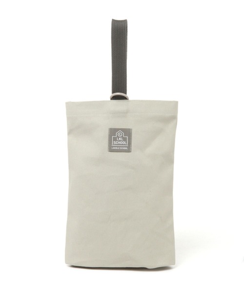 LAKOLE（ラコレ）の「【SCHOOL】シューズバッグ / 275501（エコバッグ/サブバッグ・キッズ・グレー/ネイビー/桜・FREE）」の2枚目の写真