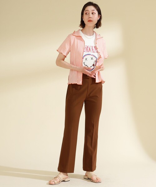 GOOD ROCK SPEED（グッドロックスピード）の「GOOD ROCK SPEED × Ray BEAMS / 別注 NIRVANA Tシャツ（Tシャツ/カットソー・レディース・オフホワイト・ONE SIZE）」の21枚目の写真