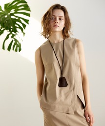 INED | スマッシュリネン アシンメトリーブラウス【セットアップ対応】(シャツ/ブラウス)