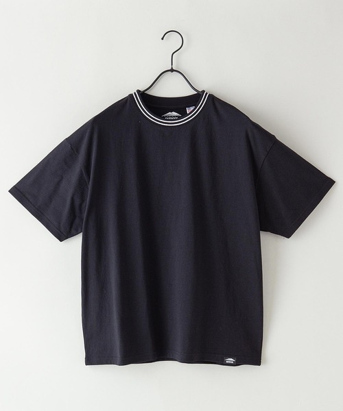 OUTDOOR PRODUCTS（アウトドアプロダクツ）の「【OUTDOOR PRODUCTS/アウトドアプロダクツ】USAコットン　リブライン　バックプリントTシャツ　ビッグシルエット（Tシャツ/カットソー・レディース・ホワイト/ブラック/ネイビー/ブラウン・FREE）」の9枚目の写真