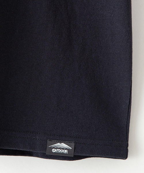 OUTDOOR PRODUCTS（アウトドアプロダクツ）の「【OUTDOOR PRODUCTS/アウトドアプロダクツ】USAコットン　リブライン　バックプリントTシャツ　ビッグシルエット（Tシャツ/カットソー・レディース・ホワイト/ブラック/ネイビー/ブラウン・FREE）」の12枚目の写真