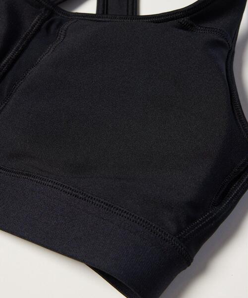UNDER ARMOUR（アンダーアーマー）の「UAクロスバック ブラ ミディアムサポート（トレーニング/レディース）（スポーツブラ・レディース・ブラック/ホワイト・L/S/XL/M）」の6枚目の写真
