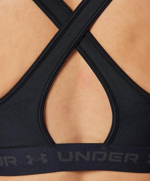 UNDER ARMOUR（アンダーアーマー）の「UAクロスバック ブラ ミディアムサポート（トレーニング/レディース）（スポーツブラ・レディース・ブラック/ホワイト・L/S/XL/M）」の7枚目の写真