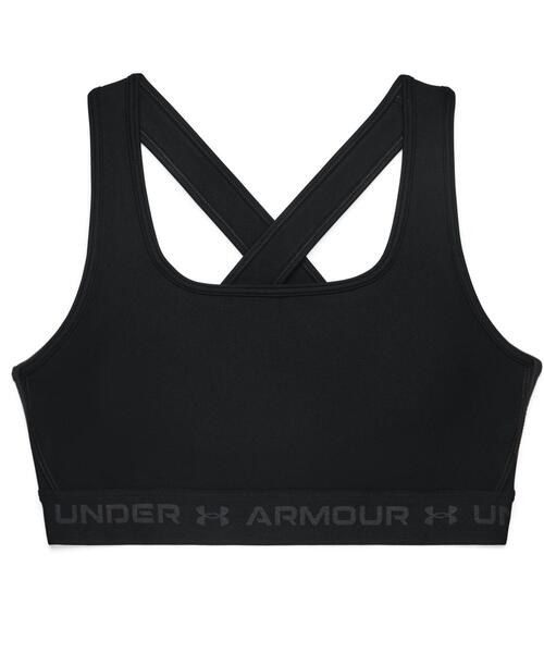 UNDER ARMOUR（アンダーアーマー）の「UAクロスバック ブラ ミディアムサポート（トレーニング/レディース）（スポーツブラ・レディース・ブラック/ホワイト・L/S/XL/M）」の9枚目の写真