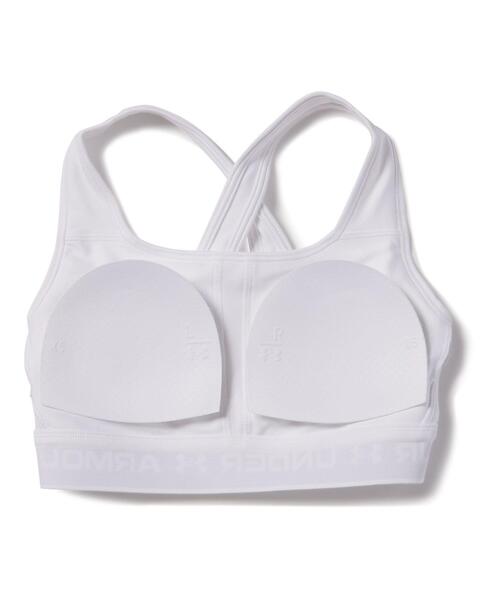 UNDER ARMOUR（アンダーアーマー）の「UAクロスバック ブラ ミディアムサポート（トレーニング/レディース）（スポーツブラ・レディース・ブラック/ホワイト・L/S/XL/M）」の20枚目の写真