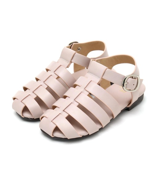 SOROTTO（ソロット）の「フラットソール/キッズ グルカサンダル（サンダル・キッズ・ブラック/ピンク/イエロー/ブルー/アイボリー/キャメル・22.0cm/16.0cm/17.0cm/18.0cm/19.0cm/20.0cm/21.0cm）」の16枚目の写真