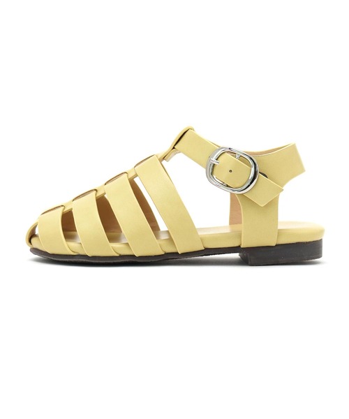 SOROTTO（ソロット）の「フラットソール/キッズ グルカサンダル（サンダル・キッズ・ブラック/ピンク/イエロー/ブルー/アイボリー/キャメル・22.0cm/16.0cm/17.0cm/18.0cm/19.0cm/20.0cm/21.0cm）」の20枚目の写真