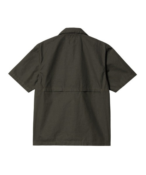 Carhartt WIP（カーハートダブリューアイピー）の「Carhartt WIP/カーハートダブリューアイピー ショートスリーブウィントン半袖シャツ I030456（シャツ/ブラウス・メンズ・ネイビー/ブラウン/グレー・M/L/XL）」の5枚目の写真