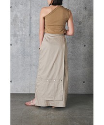 LA PEAU DE GEM | 【LA PEAU DE GEM】アシンメトリータンクトップ(Tシャツ/カットソー)