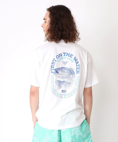 Columbia(コロンビア)の「トルトキャナルレイクショートスリーブTシャツ(Tシャツ/カットソー・メンズ・カーキ/ホワイト/ネイビー/ホワイト系その他・S/M/L/XXL/LL)」の3枚目の写真