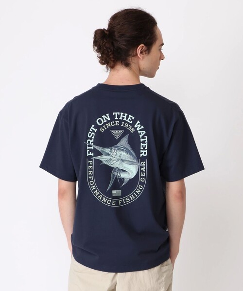 Columbia(コロンビア)の「トルトキャナルレイクショートスリーブTシャツ(Tシャツ/カットソー・メンズ・カーキ/ホワイト/ネイビー/ホワイト系その他・S/M/L/XXL/LL)」の1枚目の写真