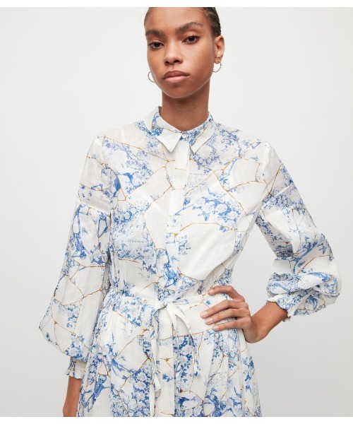 ALLSAINTS（オールセインツ）の「SKYE BURUBERU SILK LINEN