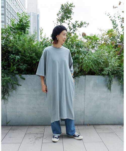 Manastash マナスタッシュ の Manastash マナスタッシュ W S Re Ctn Cocoon Dress ウィメンズ コクーンワンピース ワンピース Wear