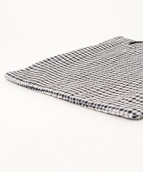 ehka sopo（エヘカソポ）の「ギンガムハトメトートバッグ（トートバッグ・レディース・ブラック/ブルー/ミント・ﾌﾘ-）」の5枚目の写真