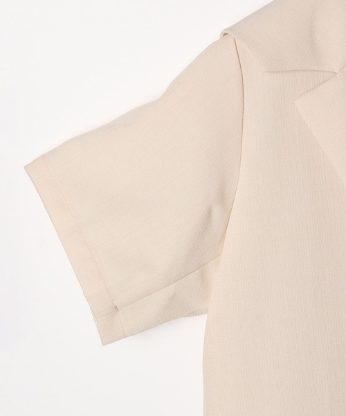 Heather（ヘザー）の「リネンライクセーラーカラー半袖ジャケット　275483（テーラードジャケット・レディース・ライトベージュ/グリーン/オレンジ・FREE）」の17枚目の写真