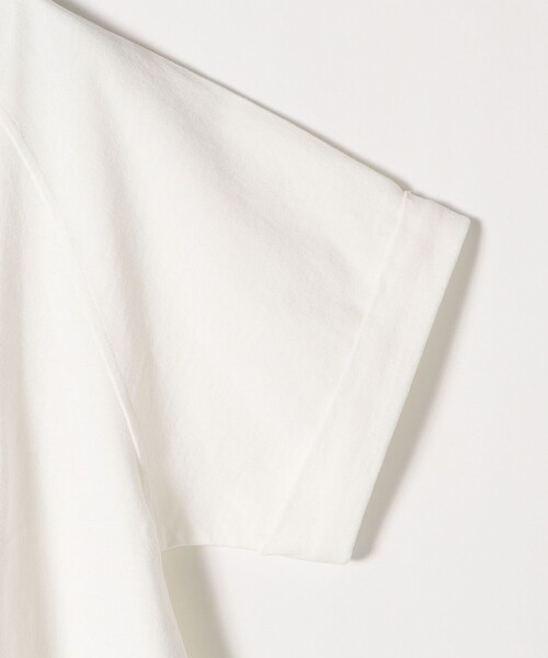 SHIPS any(シップス エニィ)の「SHIPS any:〈抗菌消臭〉USAコットン ラグラン TEE(Tシャツ/カットソー・レディース・チャコールグレー/ホワイト/ベージュ/ライトグリーン・ONE SIZE)」の9枚目の写真