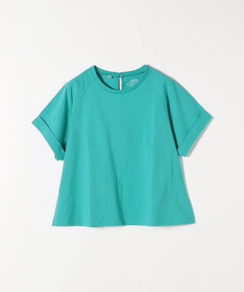 SHIPS any(シップス エニィ)の「SHIPS any:〈抗菌消臭〉USAコットン ラグラン TEE(Tシャツ/カットソー・レディース・チャコールグレー/ホワイト/ベージュ/ライトグリーン・ONE SIZE)」の16枚目の写真