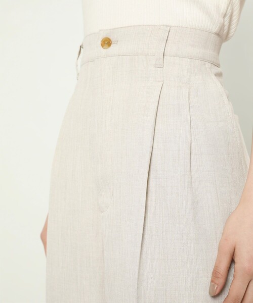 FREAK'S STORE（フリークスストア）の「リネンライクショートスリーブロングパンツセットアップ（セットアップ・レディース・オフホワイト/ブラック/キャメル・X-SMALL/SMALL/MEDIUM）」の14枚目の写真