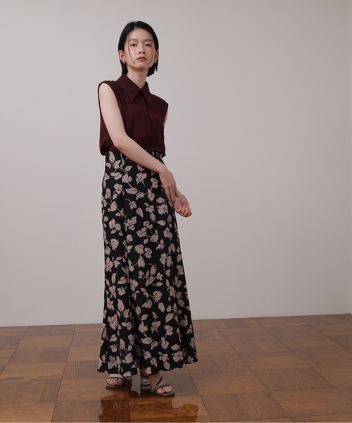 NATURAL BEAUTY BASIC(ナチュラルビューティーベーシック)の「ジャガードプリントマーメイドスカート(スカート・レディース・ブラック系その他/ブラウン系その他・SMALL/MEDIUM)」の6枚目の写真
