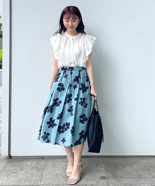 OPAQUE.CLIP（オペークドットクリップ）の「◆軽量シュリンクA4トートバッグ（トートバッグ・レディース・ブラック/グレー/オフホワイト/サンドベージュ・00）」の8枚目の写真