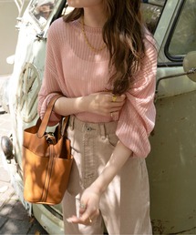 Ambre Ciel | シャーベットシアーニット／【WEB/EC限定商品】(ニット/セーター)