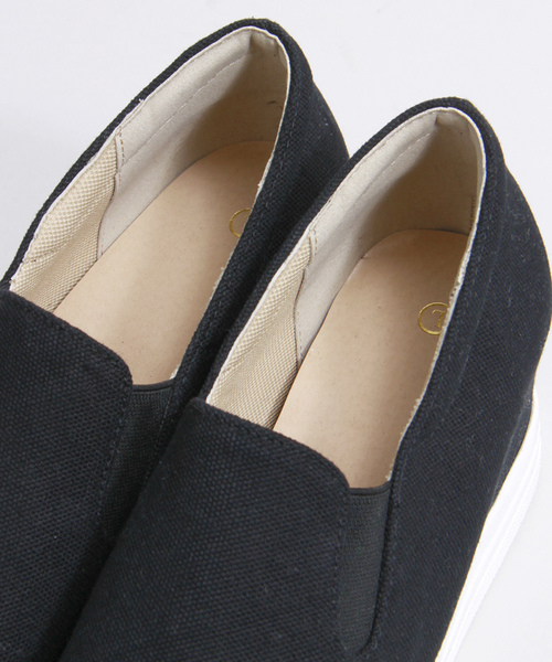 WEGO（ウィゴー）の「WEGO/インヒールスニーカー（スニーカー・レディース・ホワイト/ブラック・LARGE/MEDIUM）」の9枚目の写真