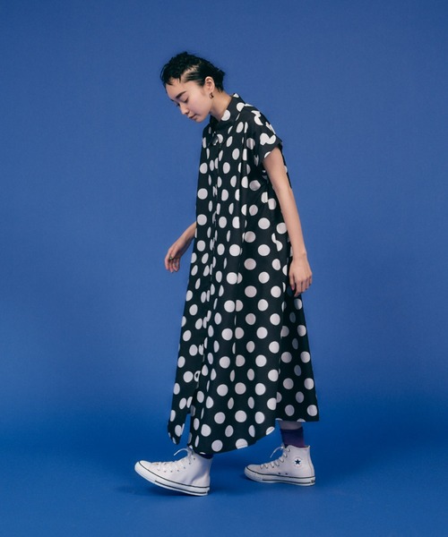 manana suerte（マニャーナスエルテ）の「DOT/STRIPE シャツワンピース（シャツワンピース・レディース・ストライプ/ドット・FREE）」の3枚目の写真