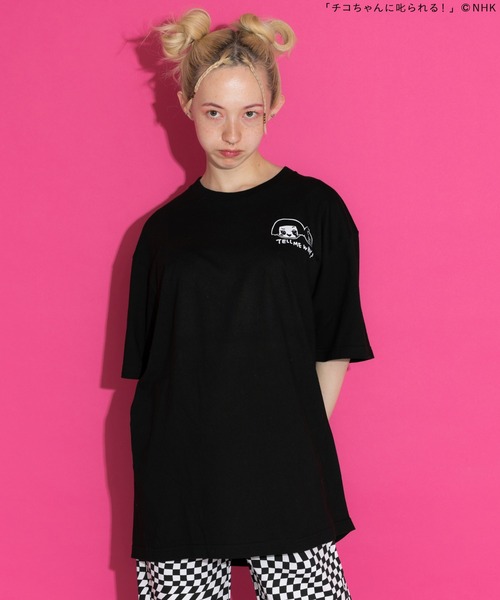 Candy Stripper(キャンディストリッパー)の「CHICO COMIC Tシャツ(Tシャツ/カットソー・レディース・ブラック/オフホワイト・2)」の10枚目の写真