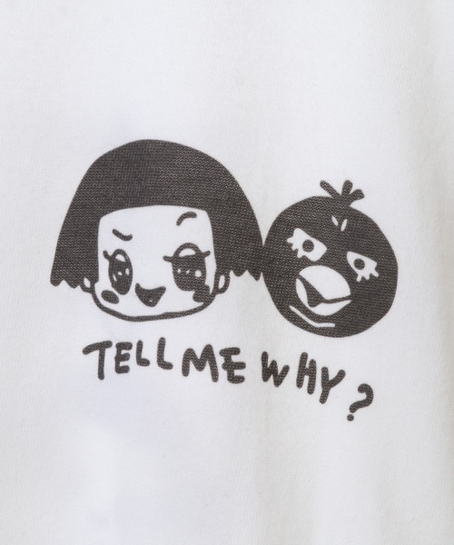 Candy Stripper(キャンディストリッパー)の「CHICO COMIC Tシャツ(Tシャツ/カットソー・レディース・ブラック/オフホワイト・2)」の12枚目の写真