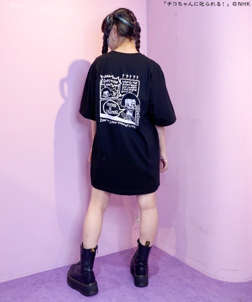 Candy Stripper(キャンディストリッパー)の「CHICO COMIC Tシャツ(Tシャツ/カットソー・レディース・ブラック/オフホワイト・2)」の22枚目の写真