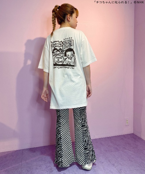 Candy Stripper(キャンディストリッパー)の「CHICO COMIC Tシャツ(Tシャツ/カットソー・レディース・ブラック/オフホワイト・2)」の19枚目の写真