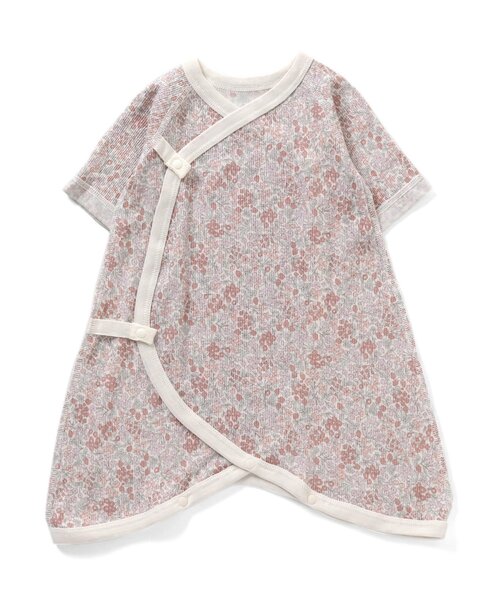 apres les cours（アプレレクール）の「リブコンビ肌着（肌着・キッズ・オフホワイト/サックスブルー/ピンク/アイボリー/その他2/キナリ・70/60）」の5枚目の写真