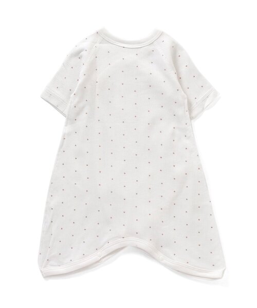 apres les cours（アプレレクール）の「リブコンビ肌着（肌着・キッズ・オフホワイト/サックスブルー/ピンク/アイボリー/その他2/キナリ・70/60）」の11枚目の写真