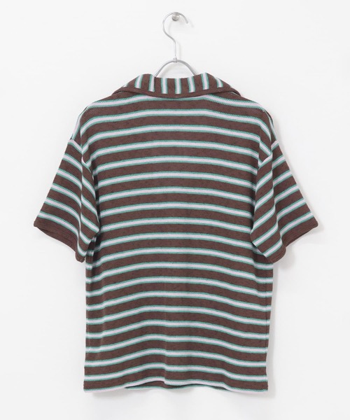 セール】Vネックボーダープルオーバー（Tシャツ/カットソー）｜KBF