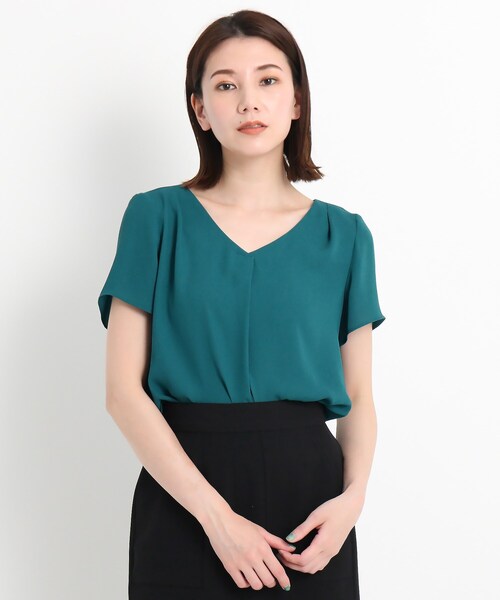 セール 洗える 日本製 ユルvネックブラウス シャツ ブラウス Coup De Chance クードシャンス のファッション通販 Zozotown