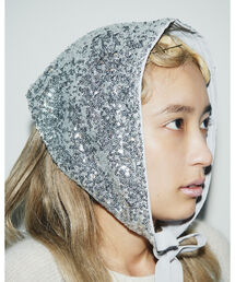 Ray BEAMS | Ray BEAMS / ラップ スパンコール カーチフ(その他小物)