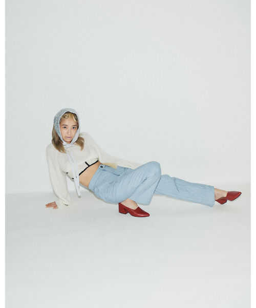 Ray BEAMS（レイビームス）の「Ray BEAMS / ラップ スパンコール カーチフ（その他小物・レディース・ブラック/シルバー・ONE SIZE）」の4枚目の写真