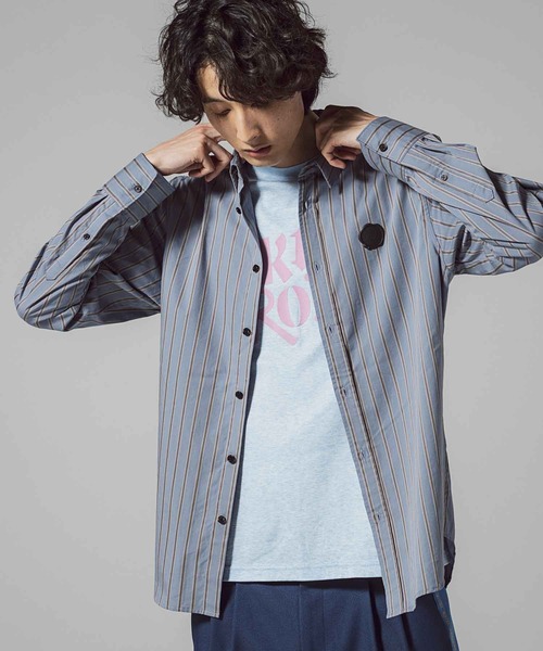 VIKTOR&ROLF(ヴィクター&ロルフ)の「VIKTOR&ROLF(ヴィクター&ロルフ)ストライプロゴシャツ/STRIPED LOGO SHIRT(シャツ/ブラウス・メンズ・ライトブルー・46/48/50)」の15枚目の写真