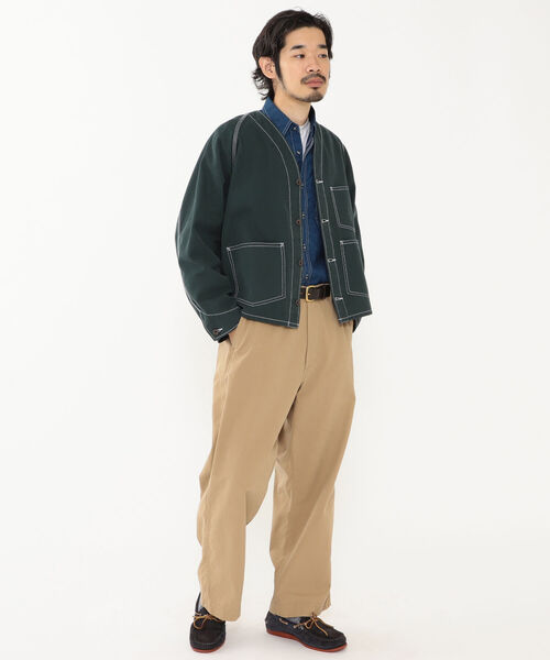 【新品同様、完売品】BEAMS+ エンジニアジャケット セール】BEAMS PLUS / リネン デニム エンジニア ジャケット