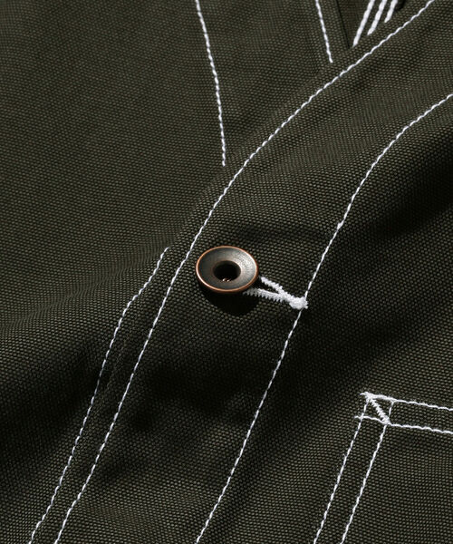 BEAMS PLUS(ビームスプラス)の「BEAMS PLUS / コットン キャンバス エンジニア ジャケット(ブルゾン・メンズ・グリーン/ブラウン/チャコールグレー・XL/S/M/L)」の16枚目の写真
