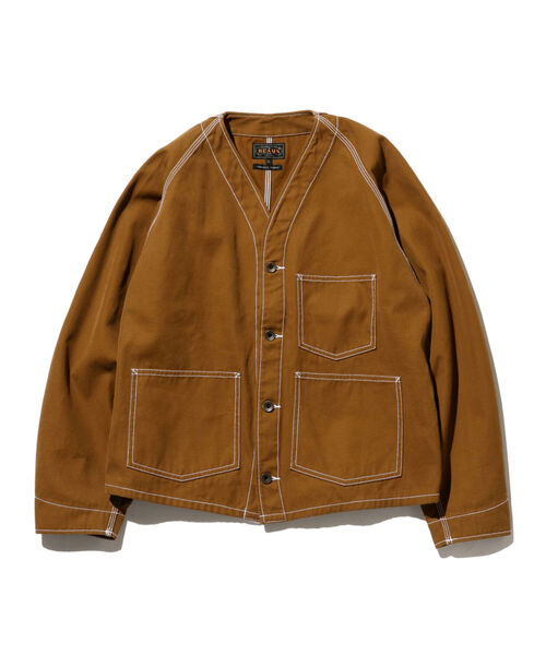 BEAMS PLUS(ビームスプラス)の「BEAMS PLUS / コットン キャンバス エンジニア ジャケット(ブルゾン・メンズ・グリーン/ブラウン/チャコールグレー・XL/S/M/L)」の19枚目の写真