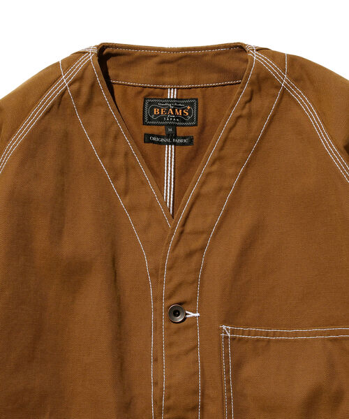 BEAMS PLUS(ビームスプラス)の「BEAMS PLUS / コットン キャンバス エンジニア ジャケット(ブルゾン・メンズ・グリーン/ブラウン/チャコールグレー・XL/S/M/L)」の20枚目の写真